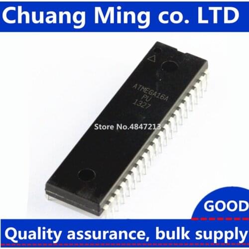 Free Shipping 10pcs/lots ATMEGA16A-PU ATMEGA16L-8PU ATMEGA16L-PU ATMEGA16APU ATMEGA16A ATMEGA16L ATMEGA16 DIP40 In Stock