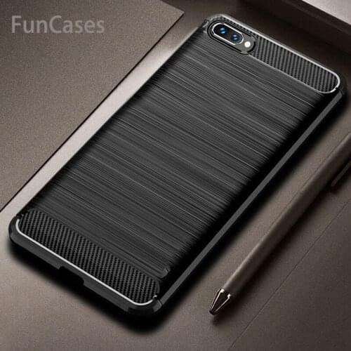 Case For Honor 10 Huawei Honor 10 Cover Shockproof Rugged Bumper For Honor10 Carbon Fiber Soft TPU Silicon Protector Case