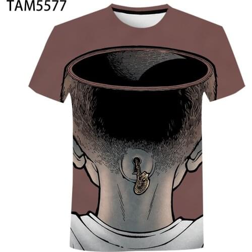 Lovecraft New Mens Womens Summer Short Sleeve T-Shirt Anime 3D StreetCool Fashion Children Hip Hop Top Wholesale Customizat