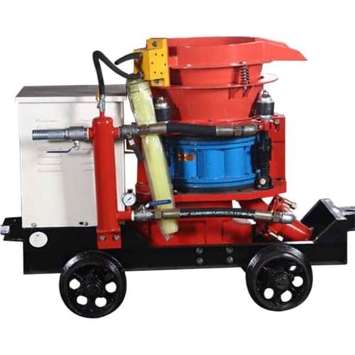 Cement Shotcrete Machine Mix Gunite Machine Used For Building Wall Spraying Slope Protection Tunnel Construction
