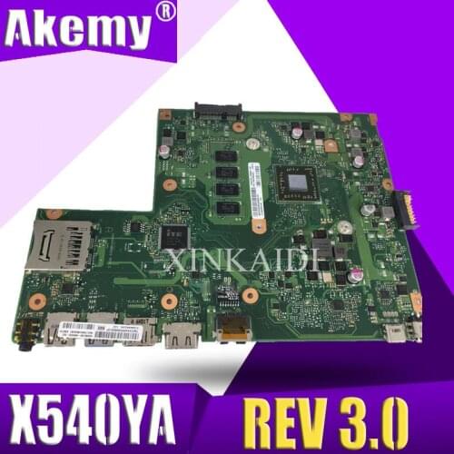 For ASUS X540YA laptop motherboard integrated GM X540YA Main board REV 3.0 100% teste