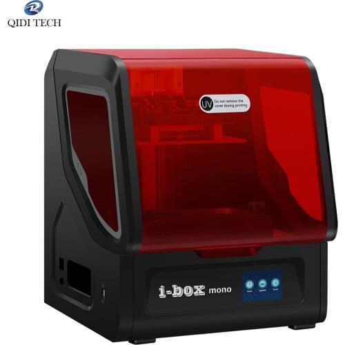 QIDI TECH i-Box TECH UV Resin 3DPrinter Matrix UV Light Source 8.9'' 4K Monochrome LCD High Speed Silence Printing 192x120x200mm
