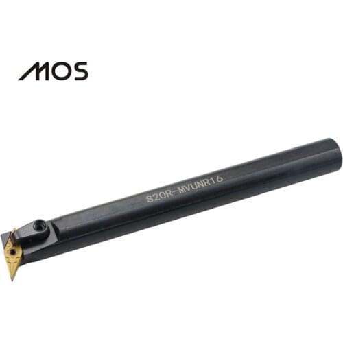 MOS Turning Tool Holder Machinery Cutting Bar Internal Cutter S20R-MVUNR16 S25S-MVUNR16 S32T-MVUNR16 Lathe Carbide Insert Holder