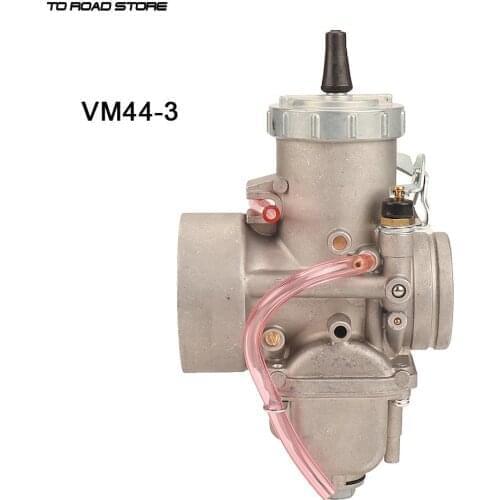Motorbike 44mm Carburetor For Mikuni Carburetor 35 With Power Jet Round Slide VM44 VM44-3 Spigot Carb 400 500 600 700 800cc