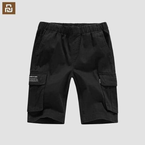Xiaomi youpin mens tooling casual shorts summer big pocket shorts high quality