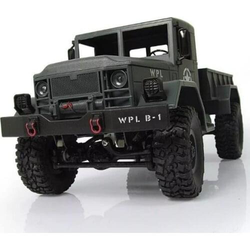 New 1:16 Scale RC Rock Crawler Off-Road 4WD Military Truck RTR Remote Control Car Toy for Children