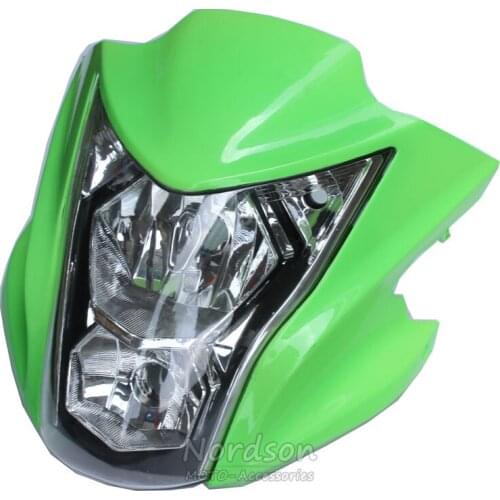 NUOXINTR For Kawasaki ER-6N Dedicated Motorcycle Headlight Fairing Motorbike Head Light Lamp Cowling Fits 2012-2015