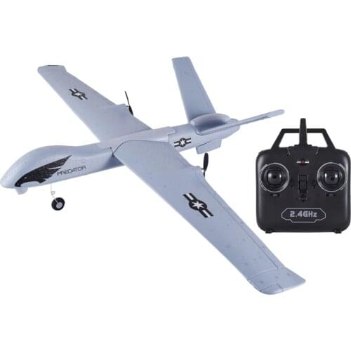 Z51 2.4G 3CH RC Airplane Plane No Camera 20 Minutes Fligt Time Gliders LED Hand Throwing Wingspan Foam Flying Plane Kids Toys