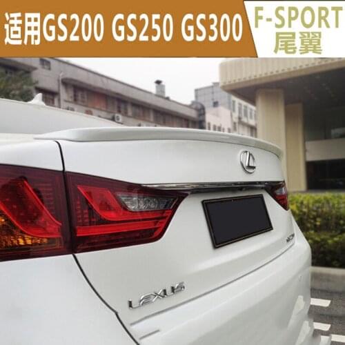 MONTFORD For Lexus GS250 GS350 GS450 Spoiler 2013 2014 2015 2016 New ABS Plastic Unpainted Primer Color Rear Roof Wing Spoiler