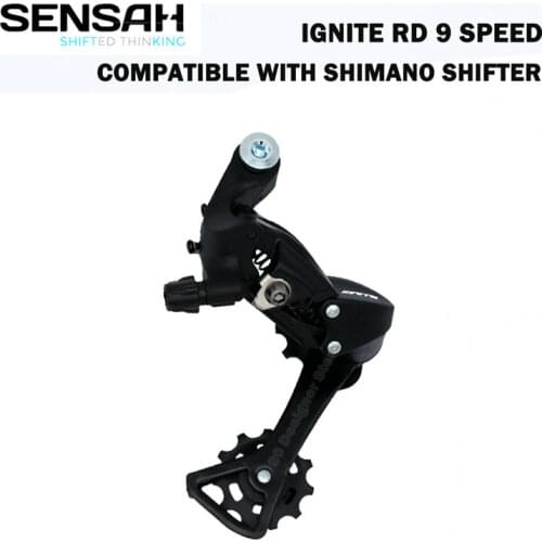 SENSAH IGNITE road bicycle rear derailleur middle cage 9 speed black compitable with R7000 Tiagra Sora sensah empire pro sensah
