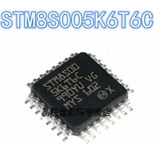 1PCS-5PCS 100% new original authentic STM8S005K6T6C QFP-32 8S005K6T6C QFP32 8-bit microcontroller chip