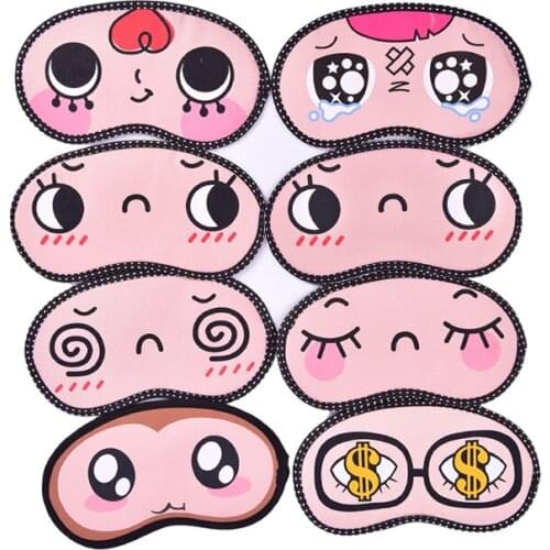 1pcs Eye Cover Sleep Eye Mask Sleeping Padded Shade Patch Eyemask Blindfolds Women Men Travel Relax Rest