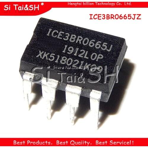 10pcs ICE3BR0665JZ DIP-8 3BR0665JZ ICE3BR0665J DIP 3BR0665J DIP8 ICE3BR0665