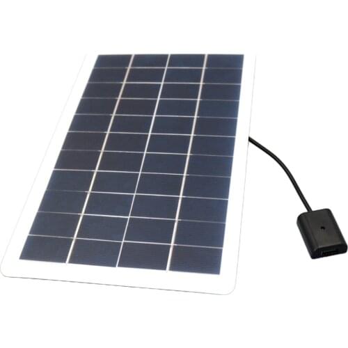 5V 5W Solar Panel Battery Charger Portable Outdoor Solar Module With USB Port For Mobile Phones