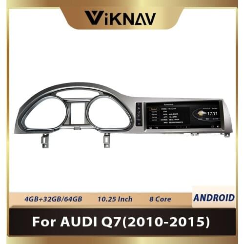 10.25 inch Android Car GPS Navigation for-Audi Q7 2010-2015 multimedia player Auto GPS Head Unit Radio