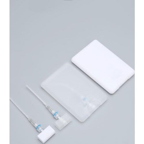 20ml Clear White Plastic Spray Perfume Bottle Empty Pocket Alcohol Disinfectant Separate Travel Container