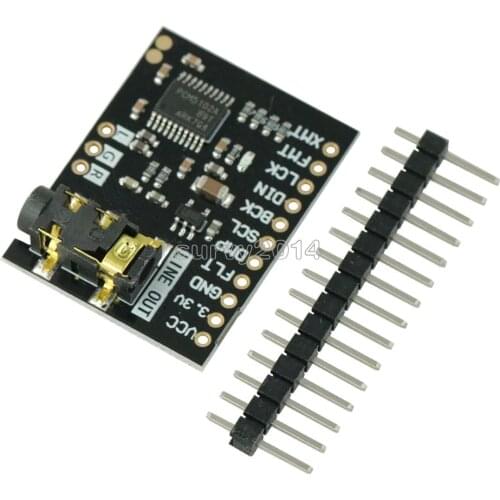 I2S PCM5102A DAC Decoder 32bit Player Module ES9023 PCM1794 For Raspberry Pi