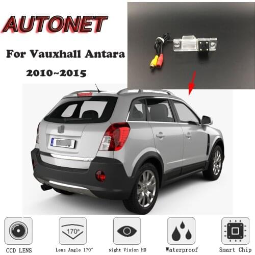 AUTONET HD Night Vision Backup Rear View camera For Vauxhall Antara 2010 2011 2012 2013 2014/ Licence plate camera or Bracket