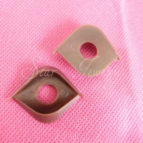 Fit for 16mm toy eyes brown color double toy eyelids toy accessories /100pcs not 100pairs/#gh