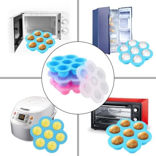 Freezer Ball Tray Baby Food Container Bakeware Cake Tools Reusable Milk Storage Box Egg Bites Molds