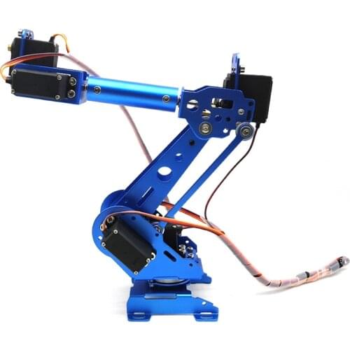 New Arrival DIY 6DOF Robot Arm A4, 6Axis,high torque servo,Mechanical industrial robot arm Development arduin Stm32 51 control