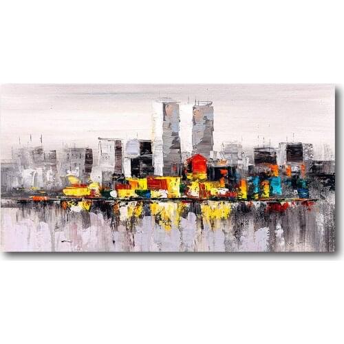 Hand Painted Oil Paintings on Canvas Modern Abstract Wall Art for Living Room Abstract Canvas Paintings Wall Décor Muzagroo Art