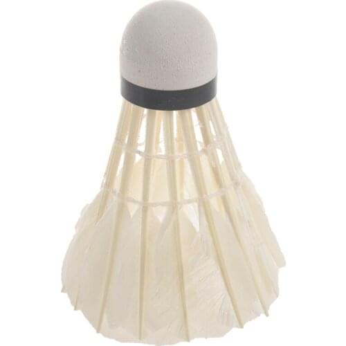 12 Pcs / Lot Badminton Goose Down Badminton Ball Shuttlecock Outdoor Sports Fitness Accessories