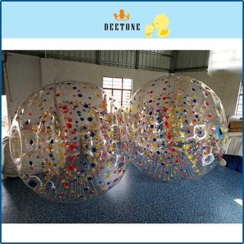 0.8mm PVC 3m Summer Outdoor Bubble Football Inflatable Human Hamster Rollin Ball Air Bumper Body Ball Soccer Zorb