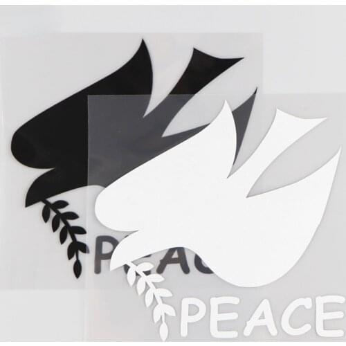 12.9CM*12.4CM Peace Vinyl Decal Car Sticker Japan Car Window JDM