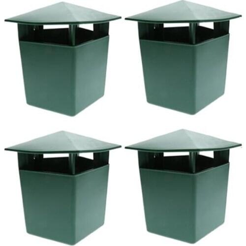 4Pcs Eco-Friendly Snail Cage House Snail Trap Catcher Pests Reject Gintrap Tools Animal Pest Repeller Garden