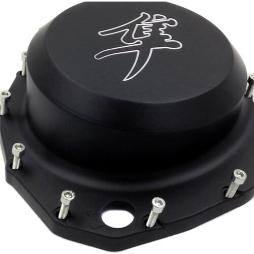 Aftermarket free shipping motorcycle accessories Engine Clutch cover for Suzuki Hayabusa GSXR1300 1999-2013 B-king Black right s