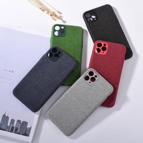 New Phone Case For iPhone 12/12 Pro Max/12 Mini/11 Pro Max/11 Canvas Cover High Premium Full Protective Back Shell Fundas Coque
