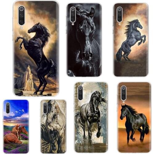 Horse Animal For Redmi 5 6 7 8 9T 9A 9C Case For Redmi Note 5 7 8T 9S 9Pro Max Phone Cover Xiomi POCO X3 NFC M3 Trend Shell