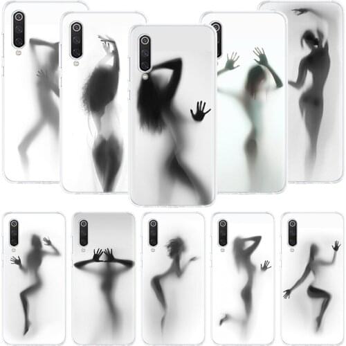 Woman Silhouettes Sexy Lady Girl Phone Case For Xiaomi Mi Note 10 11 9 8 10T 9T CC9 A1 A2 A3 5X 6X Pocophone F1 X3 F2 Pro Lite C