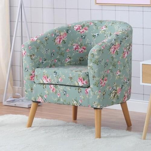 Diyou Fabric Single Sofa Leisure Balcony Small Sofa Leather Living Room Home Room Internet Cafe Computer Sofa Chair