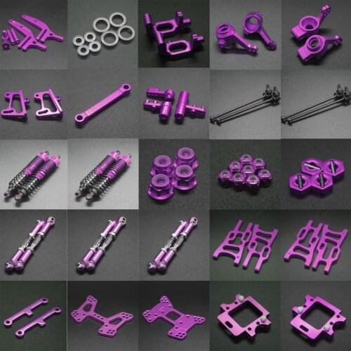 Upgrade Parts Package For RC 1:10 Off-Road Buggy Electric & Nitro Purple HSP 94107, 94170, 94106 kit