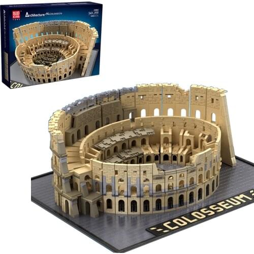 6466+Pcs The Colosseum Model Building Block Toy MOC Bricks Toys Assembly Bricks Toy For Children Educational Toys Birthday Gift