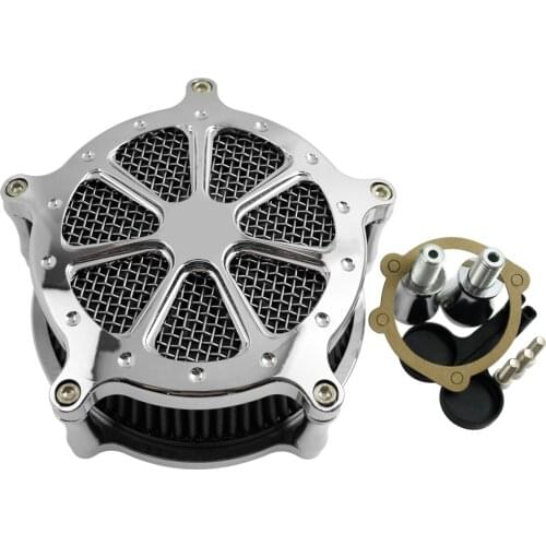 Motorcycle All Chrome Air Cleaner For Harley XL Sportster 04-19 Touring Road Glide 08-16 Dyna Softail Fat Boy Air Filter System