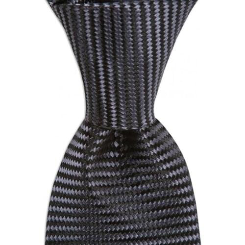 Mens Classic Silk Necktie Made in Italy 7.5 Cm Width 145 Cm Length