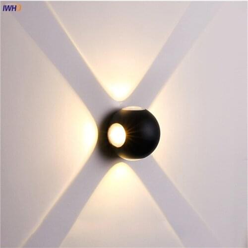 IP65 Waterproof LED Wall Lamp Aluminum Outdoor Light Simple Wall Lamp For Bedroom Bathroom Mirror Light Bar Cafe Applique Murale