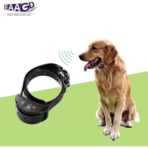 1Set No Bark Collar - Rechargeable 258L High Power Anti-Barking Shock Control with 5 Levels Automatic Bark Collar