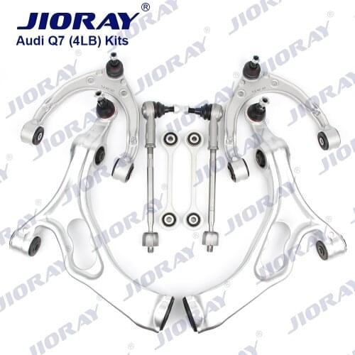 JIORAY Control Arm Ball Joint Stabilizer Link Tie Rod Kits For Audi Q7 4LB SUV 2006-2016