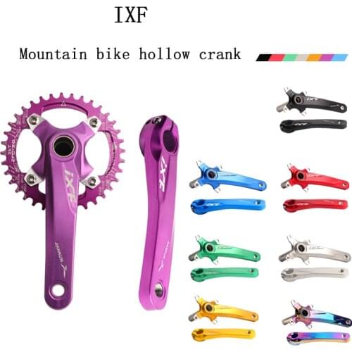 JIANKUN IXF bike crankset Aluminum Alloy Mountain Bike Crank Arm Set 170mm 104 BCD MTB BMX Road Bicyle crankset