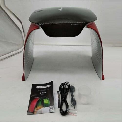 LED Light Therapy Hot and Cold Nano Water Spray Skin Rejuvenation UV Sterilization Facial Photon Machine