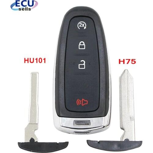 4B Smart Remote Key Shell Fob For Ford Edge Explorer Escape Flex Focus for Lincoln MKS MKT FCC: M3N5WY8609