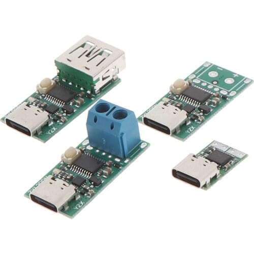 USB-C PD2.0 PD3.0 TO DC Integrated circuit Type-C USB decoy QC fast charge trigger Poll detector Charging PD 5A 9v 12v 15v 20V