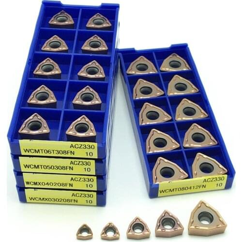 WCMX030208 WCMX040208 WCMT050308 WCMT06T308 WCMT080412 ACZ330 original carbide blade turning tool U-shaped violence tool