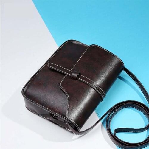 Women Bags Retro Belt Buckle Small Square Bag Ladies Shoulder Bag Messenger bags For Women