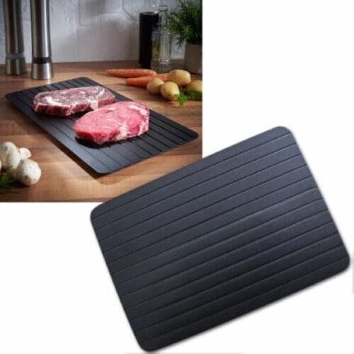 1pc Fast Defrosting Meat Tray Rapid Safety Thawing Tray For Frozen Food Meat Kitchen