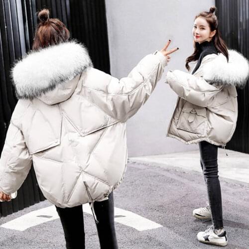2020 Fashion Women Winter Coat loose Thicken Warm Jacket Down Cotton Padded Jacket Outwear Parkas